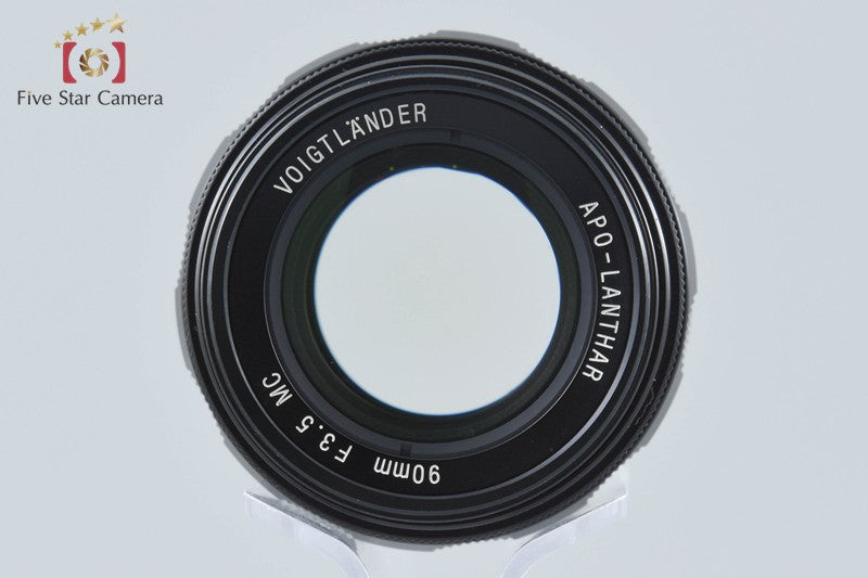 Voigtlander APO-LANTHAR 90mm f/3.5 MC Black L39 LTM Leica Thread Mount Lens
