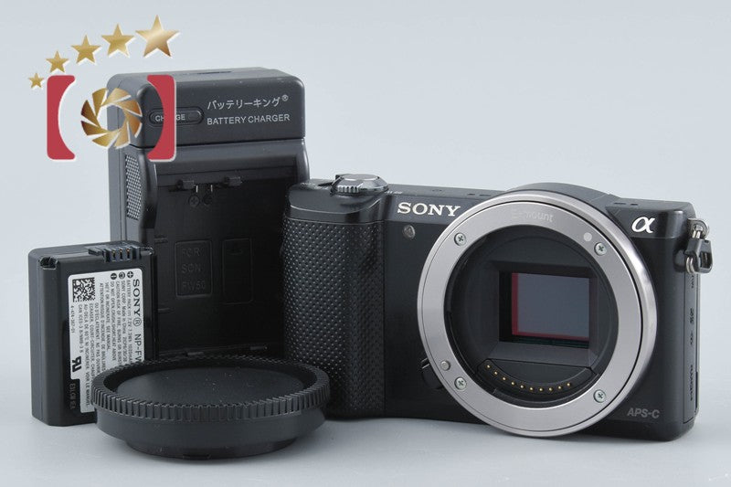 Sony α5000 ILCE-5000 Black 20.1MP Digital Mirrorless Camera [Multiple Languages]