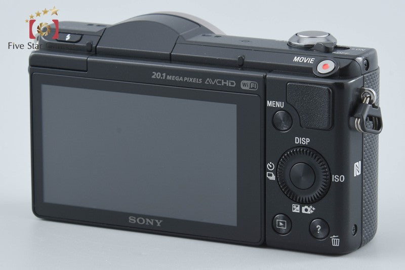 Sony α5000 ILCE-5000 Black 20.1MP Digital Mirrorless Camera [Multiple Languages]