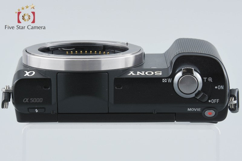 Sony α5000 ILCE-5000 Black 20.1MP Digital Mirrorless Camera [Multiple Languages]