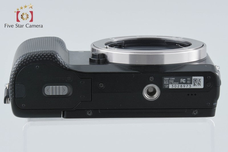 Sony α5000 ILCE-5000 Black 20.1MP Digital Mirrorless Camera [Multiple Languages]