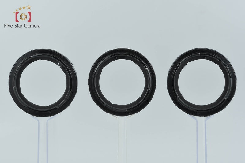 Pentax 6x7 Extension Tube Set No.1, No.2, No.3