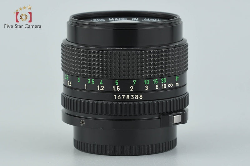 Canon New FD 50mm f/1.4