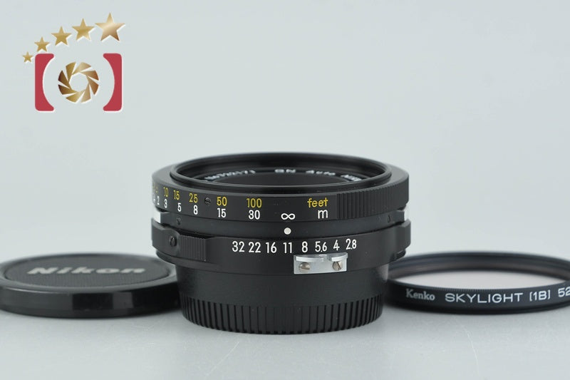 Nikon GN Auto NIKKOR 45mm f/2.8 Non Ai Lens