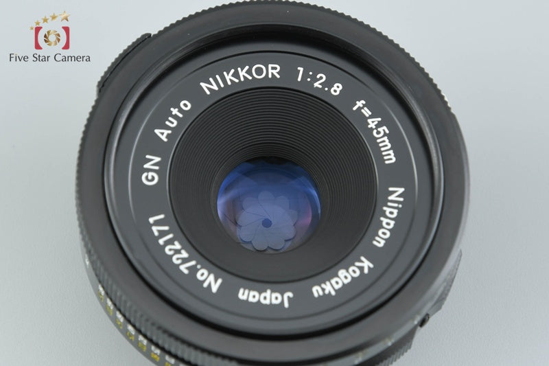 Nikon GN Auto NIKKOR 45mm f/2.8 Non Ai Lens