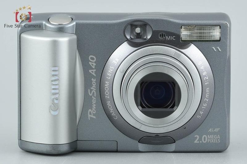 Canon PowerShot A40 Silver 2.0 MP Digital Camera