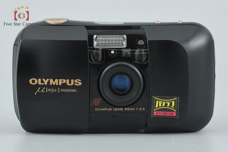 Olympus μ[mju:] PANORAMA 35mm Point & Shoot Film Camera