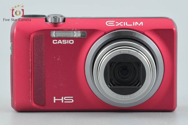 Casio HIGH SPEED EXILIM EX-ZR500 Red 16.1 MP Digital Camera