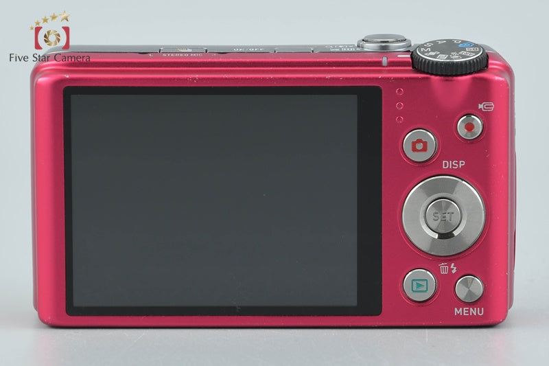 Casio HIGH SPEED EXILIM EX-ZR500 Red 16.1 MP Digital Camera