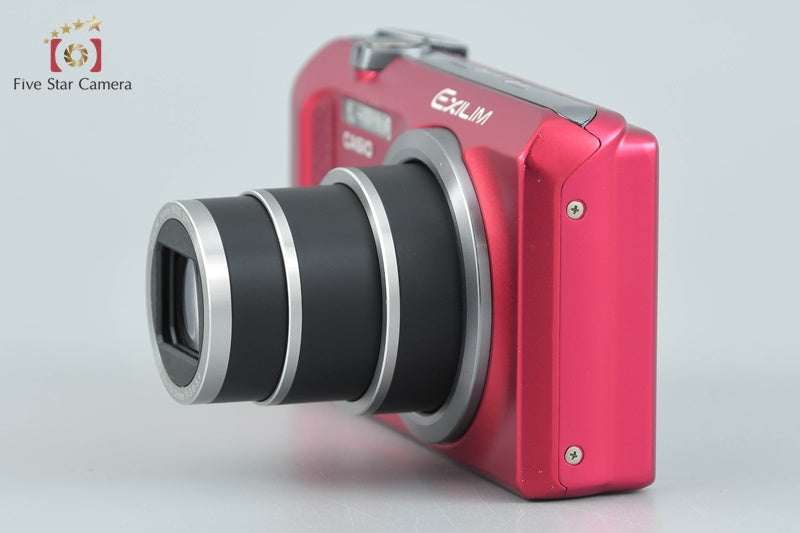Casio HIGH SPEED EXILIM EX-ZR500 Red 16.1 MP Digital Camera