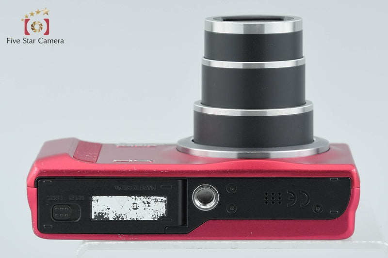 Casio HIGH SPEED EXILIM EX-ZR500 Red 16.1 MP Digital Camera