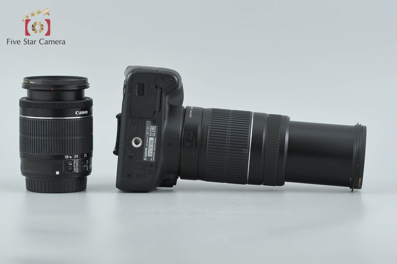 Canon EOS Kiss X7 / Rebel SL1 / 100D 18.0 MP EF-S 18-55 55-250 Lenses