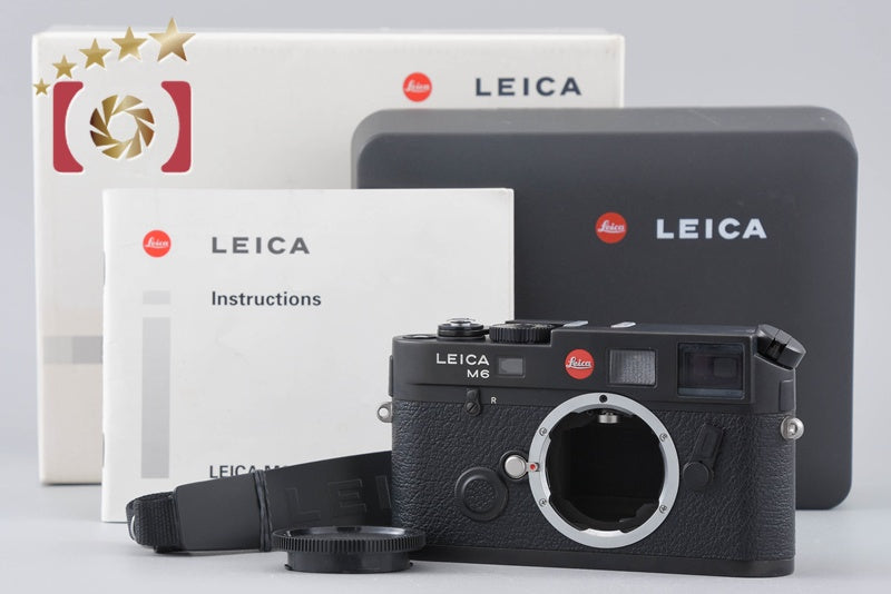 Leica M6 TTL 0.85 Black Rangefinder Film Camera Body w/ Box