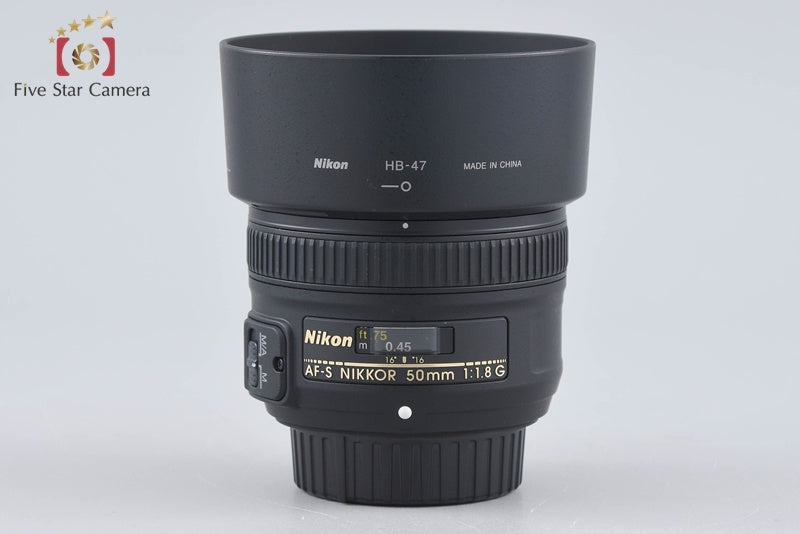 Nikon AF-S NIKKOR 50mm f/1.8 G w/ Box