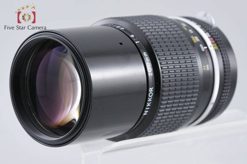 Nikon New NIKKOR 200mm f/4 Non Ai Lens