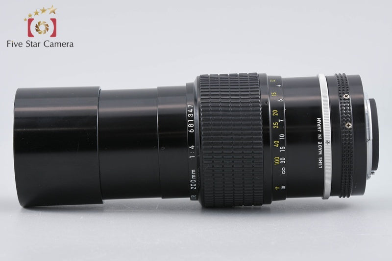 Nikon New NIKKOR 200mm f/4 Non Ai Lens