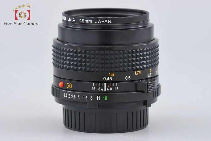Minolta New MD 50mm f/1.4