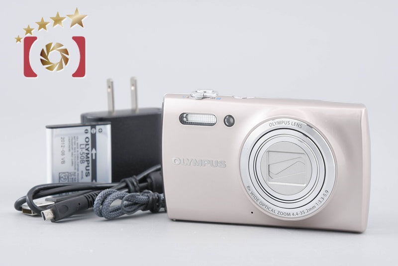 "Shutter count 430" Olympus Stylus VH-515 Silver 12.0 MP Digital Camera