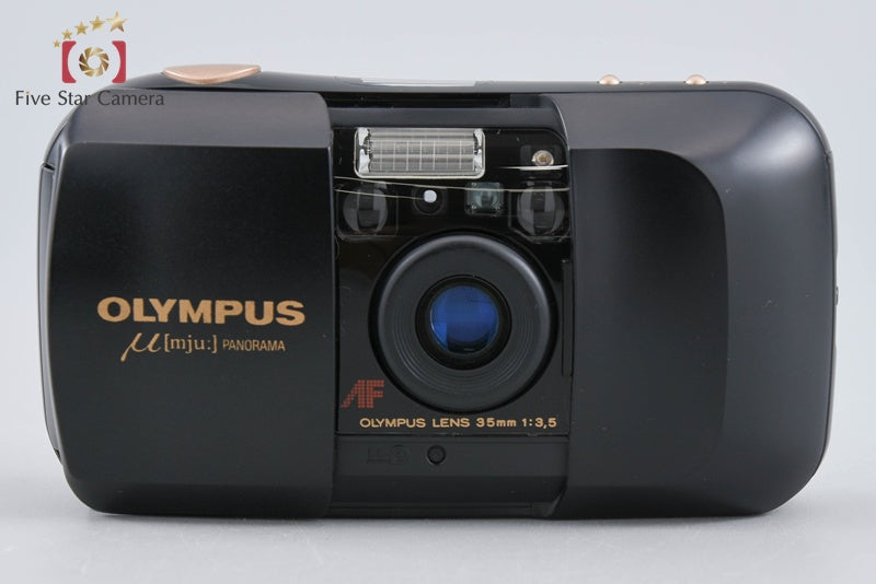 Olympus μ[mju:] PANORAMA 35mm Point & Shoot Film Camera