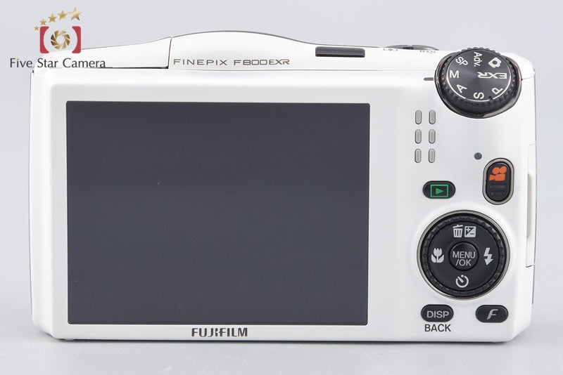 Fujifilm FinePix F800EXR White 16.0 MP Digital Camera