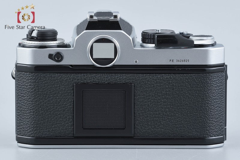 Nikon FE Silver 35mm SLR Film Camera Body