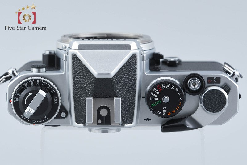 Nikon FE Silver 35mm SLR Film Camera Body