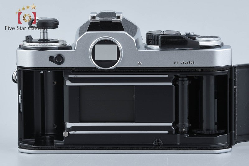 Nikon FE Silver 35mm SLR Film Camera Body