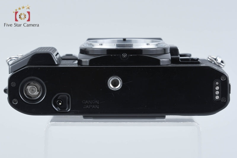 Canon A-1 Black 35mm SLR Film Camera Body w/ Power Winder A