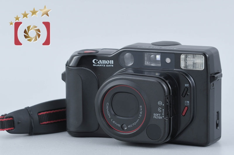 Canon Autoboy Tele Quartz Date 35mm Point & Shoot Film Camera