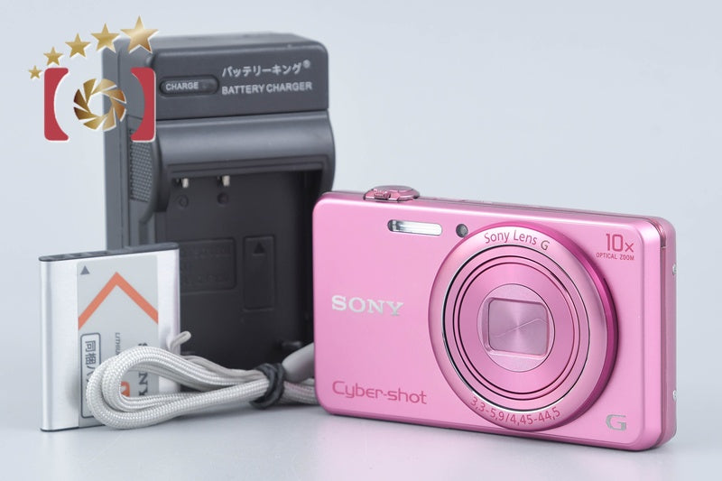 Sony Cyber-Shot DSC-WX200 Pink 18.2 MP Digital Camera [Japanese Language Only]