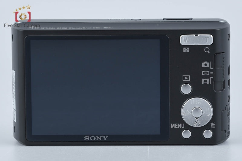 SONY Cyber-shot DSC-W530 Black 14.1 MP Digital Camera [Japanese Language Only]