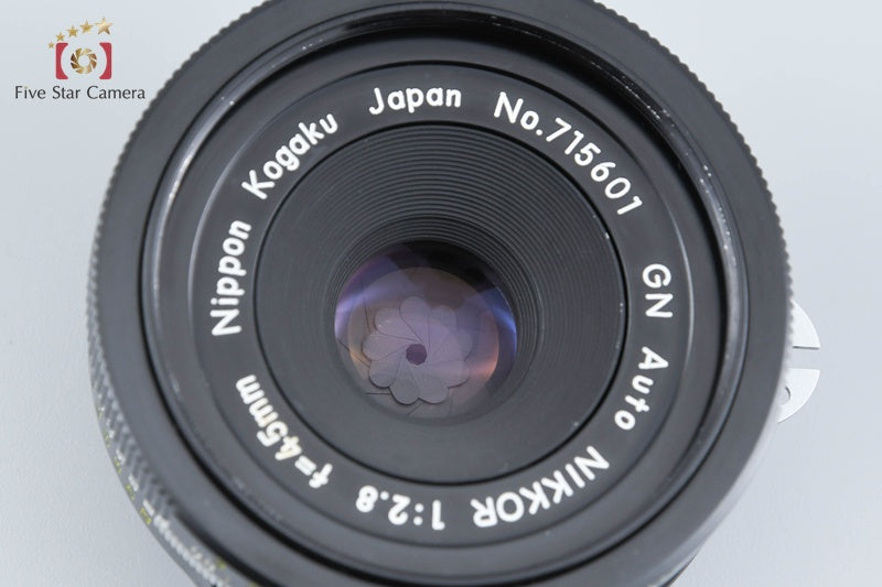 Nikon GN Auto NIKKOR 45mm f/2.8 Ai Converted