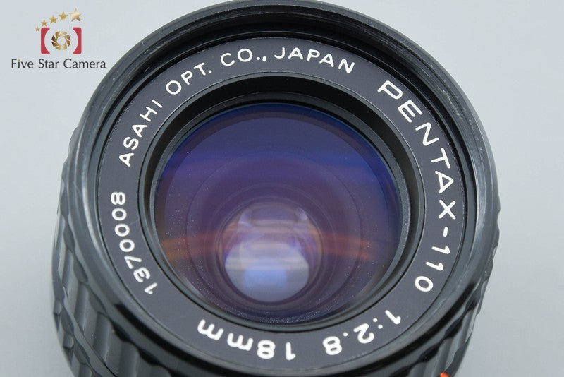 Pentax 110 18mm f/2.8 + 24mm f/2.8 + 50mm f/2.8