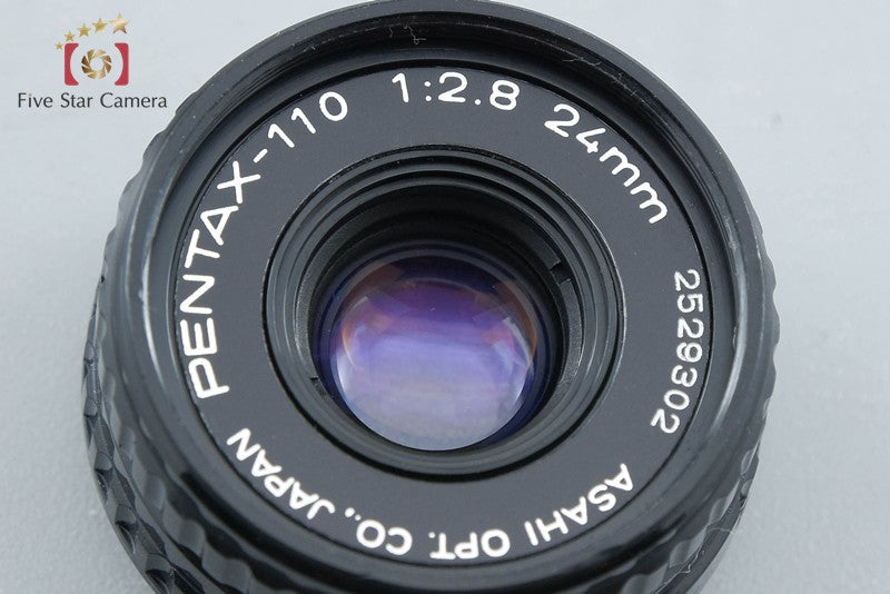 Pentax 110 18mm f/2.8 + 24mm f/2.8 + 50mm f/2.8