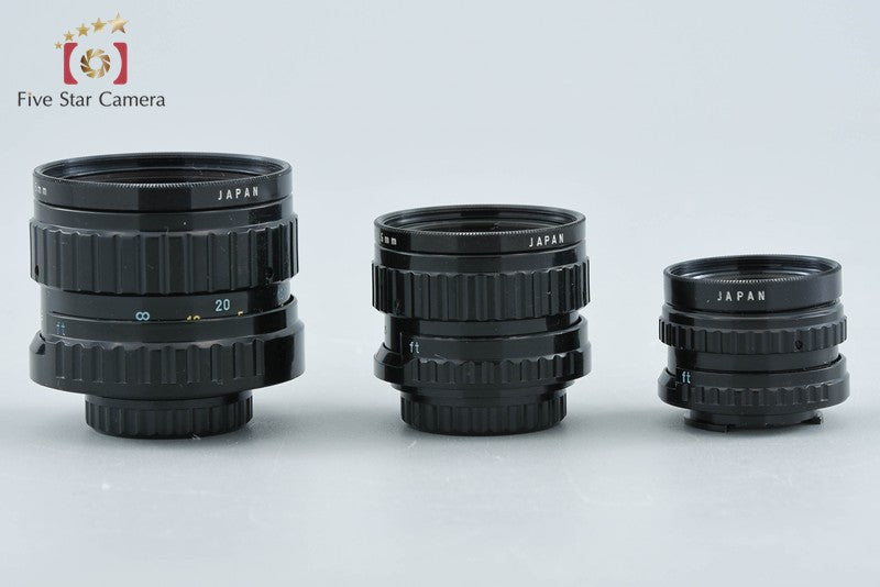 Pentax 110 18mm f/2.8 + 24mm f/2.8 + 50mm f/2.8