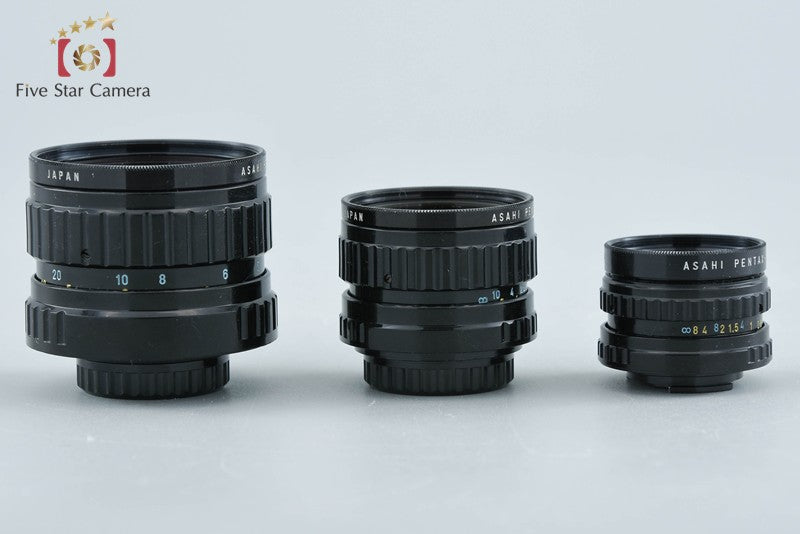 Pentax 110 18mm f/2.8 + 24mm f/2.8 + 50mm f/2.8