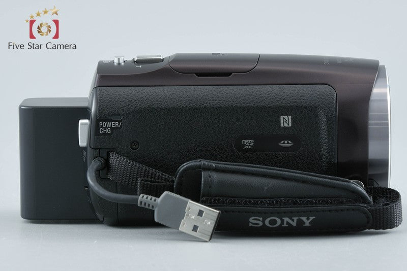 Sony Handycam HDR-CX670 Bordeaux Brown Digital HD Camcorder [Multiple Languages]