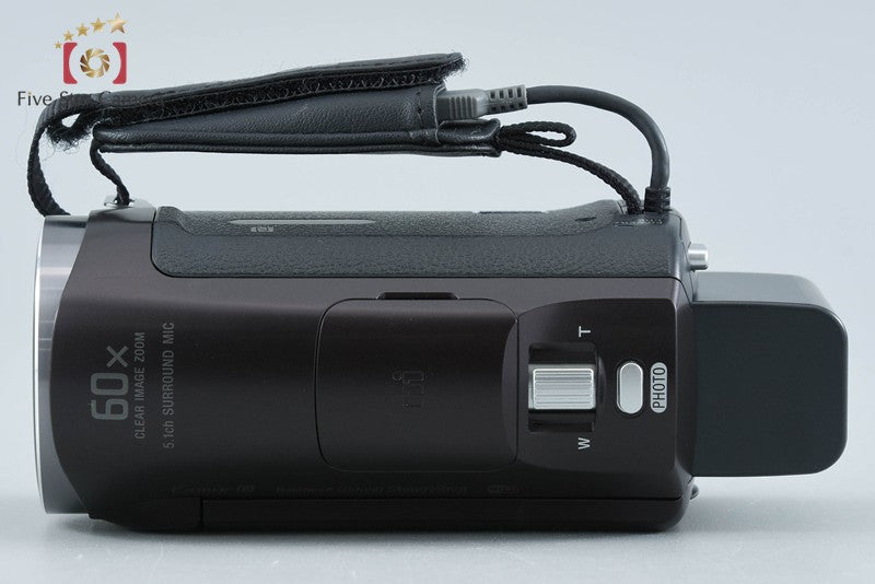 Sony Handycam HDR-CX670 Bordeaux Brown Digital HD Camcorder [Multiple Languages]