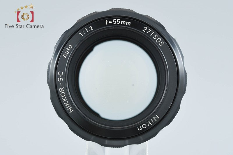 Nikon NIKKOR-S.C Auto 55mm f/1.2 Non Ai Lens