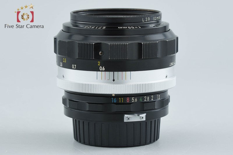 Nikon NIKKOR-S.C Auto 55mm f/1.2 Non Ai Lens