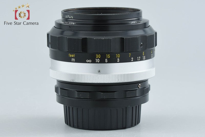 Nikon NIKKOR-S.C Auto 55mm f/1.2 Non Ai Lens