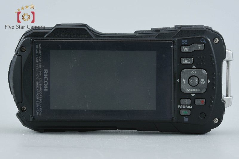"Shutter count 2,757" Ricoh Pentax WG-50 Black 16.0 MP Waterproof Action Camera