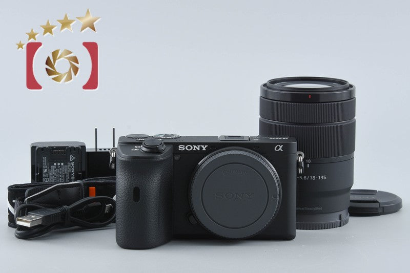 Sony α6600 ILCE-6600M 24.2MP Digital Camera 18-135 Lens [Japanese Language Only]