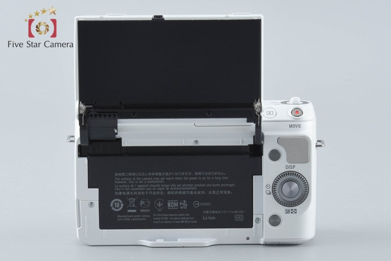 "Count 2,777" Sony Alpha NEX-F3 White 16.1MP 18-55 Lens [Japanese Language Only]