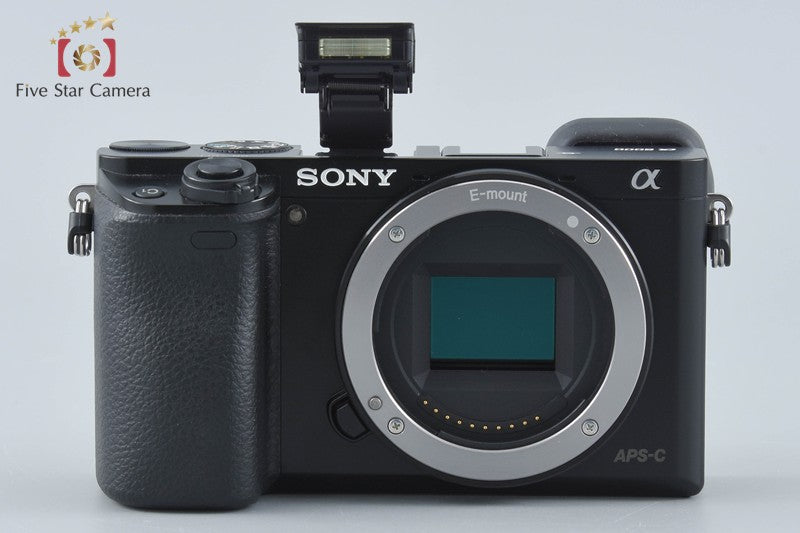 Sony Alpha α6000 ILCE-6000 Black 24.3 MP 16-50 Lens [Multiple Languages]