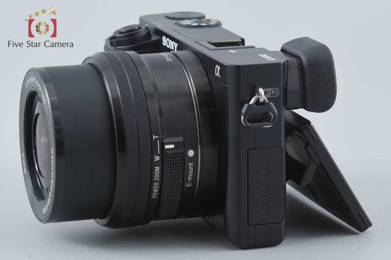 Sony Alpha α6000 ILCE-6000 Black 24.3 MP 16-50 Lens [Multiple Languages]