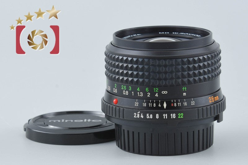 Minolta MD W.ROKKOR 28mm f/2.8