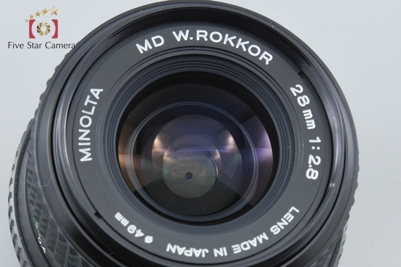 Minolta MD W.ROKKOR 28mm f/2.8