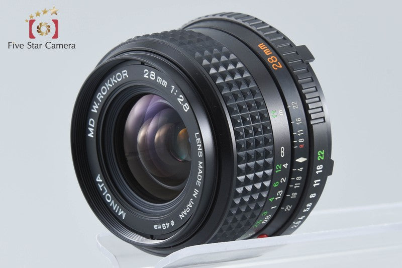 Minolta MD W.ROKKOR 28mm f/2.8