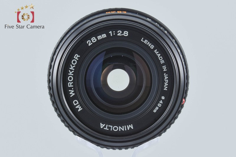 Minolta MD W.ROKKOR 28mm f/2.8